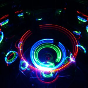 Science fiction spirals in space